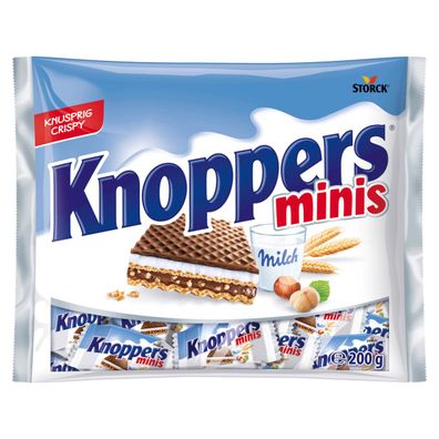 Knoppers das Frühstückchen und alles ist drin! Minis 200g 4er Pack