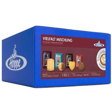 Hoppe Vielfalt Mischung Kekse Plätzchen einzeln verpackt 1090g
