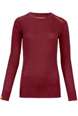 Ortovox Damen 105 ULTRA LONG SLEEVE dark blood