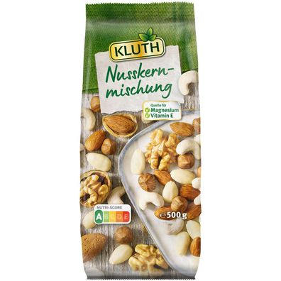 Kluth Nusskernmischung reich an Vitamin E Premium Produkt 500g