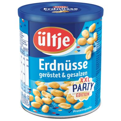 Ültje Erdnüsse geröstet und gesalzen knackige Erdnusskerne 450g