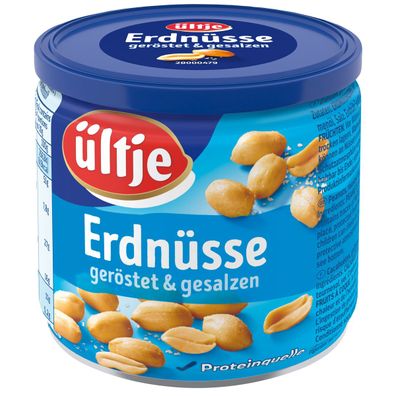 Ültje Erdnüsse geröstet und gesalzen knackige Erdnusskerne 180g