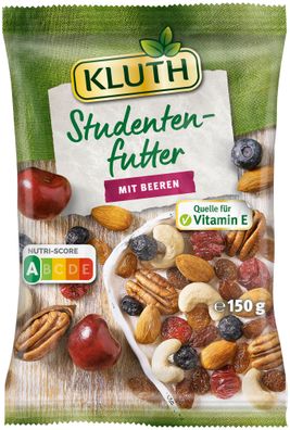 Kluth Studentenfutter mit Beeren