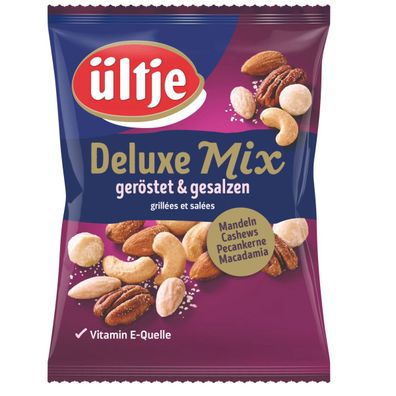 Ültje Deluxe Mix geröstet und gesalzen 4 fach sortiert Mix 150g