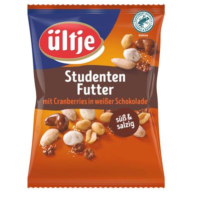 ültje Studentenfutter süß und salzig teilweise schokoliert 150g