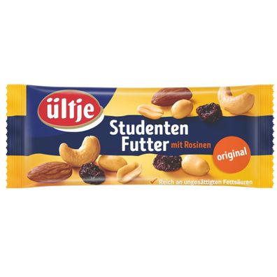 ültje Studentenfutter Original Nuss Kernmischung mit Rosinen 50g