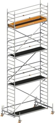 Layher Rollgeruest Uni Standard P2 mit Uni Telegelaender 8,35m AH