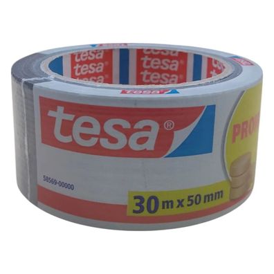 TESA Klebeband, Gewebeband grau Universal 50mmx30m