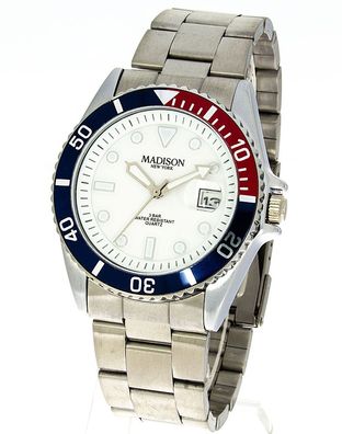Madison New York Herrenuhr im Set