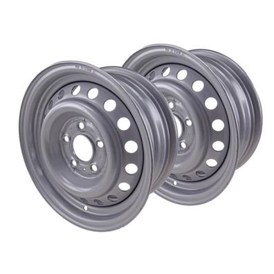 2er Set Felge 5.5J x 14 H2 Mittenloch 67mm, LK 112, 5 Loch, ET 30 f PKW Anhänger