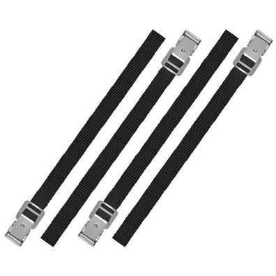 4er Set Spannriemen mit Metallschnalle 40cm lang für Fahrradträger
