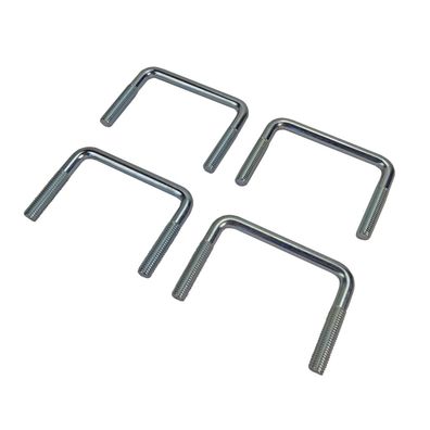 4er Set U Bügelschraube M10 verzinkt LH = 60 mm LW = 83 mm