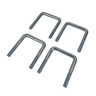 4er Set U Bügelschraube M10 verzinkt LH = 80 mm LW = 83 mm
