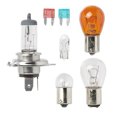 Auto Lampenersatzkasten H4 7-teilig (21W orange)
