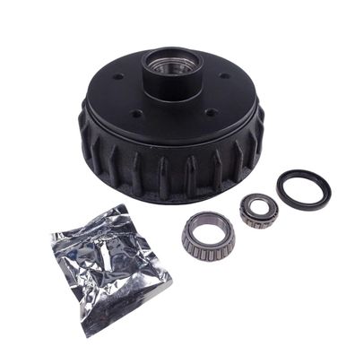 Bremstrommel passend zu Alko 160 x 35 Radbremse 5 Loch inkl. Kegelrollenlager