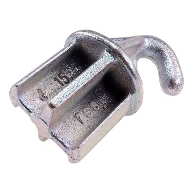 IFOR Williams Endbeschlag / Endstück mit Haken für Bruststangen / Boxenstangen Pfer