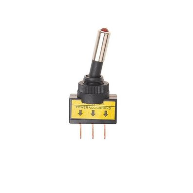 Kippschalter LED rot 12V max 20A