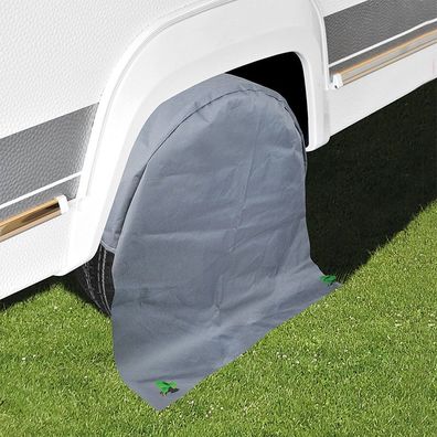Radabdeckung bis 65cm Reifendurchmesser für Wohnwagen, Reisemobil