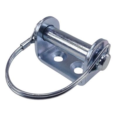 Scharnierbock m. Bolzen 16mm zum Anschrauben für Bordwand Klappenscharniere Anhänge
