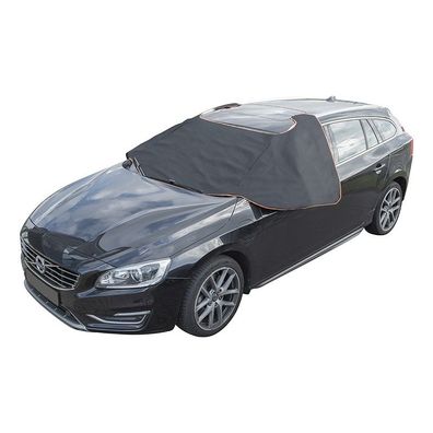 Scheibenabdeckung 298 x 94cm mit Magneten für Auto Frontscheiben Winter Schutz