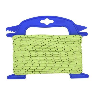 Spannleine 4mm x 20m glow-in-the-dark auf Haspel