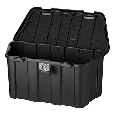 Staubox Staukasten Deichselbox aus Kunststoff m. Zahlenschloss u Montagematerial