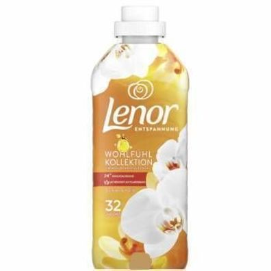 Lenor Orchidee & Vanille Weichspüler - 800 ml für 32 Wäschen