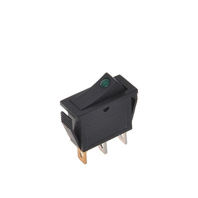Wippschalter LED grün 12V / 24V max 10A