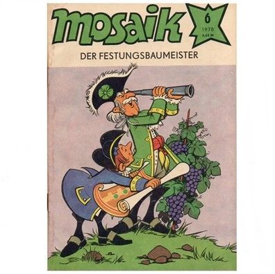 Mosaik Comics Heft Nr 6 von 1978 Digedags Der Festungsbaumeister