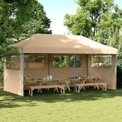 Partyzelt | Faltbar | Pop-Up Pavillon | Gartenzelt | Bierzelt | Festzelt | 6x3 m