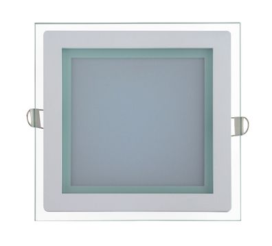 15w LED Panel Glas Einbaustrahler Deckenleuchte Einbauleuchte einbau