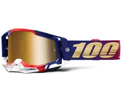 100% Skibrille Racecraft United