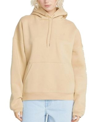 Volcom Damen Hoody Stone Heart II Kapuzenpullover sand