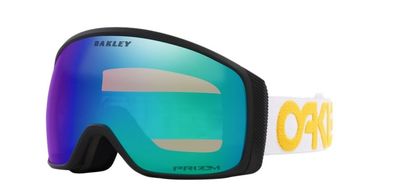 Oakley Skibrille Flight Tracker M weiß/gelb