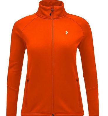 Peak Performance Damen Rider zip Jacket Gold Flame