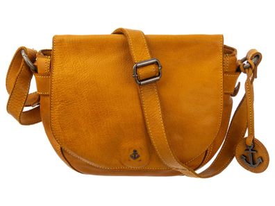 Harbour 2nd Theresa Leder Saddlebag Umhängetasche - Farben: mustard