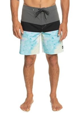 Quiksilver Badeshorts Surfsilk Panel 18" Boardshorts grau