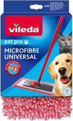 Vileda Pet Pro Wischbezug, Ersatzbezug fér alle Wischmat Bodenwischer, Bezug