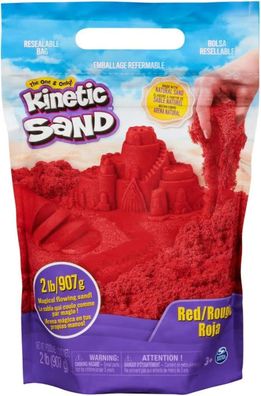 Kinetic Sand 907 g Rot - original kinetischer Sand aus Schweden, fließt magisch