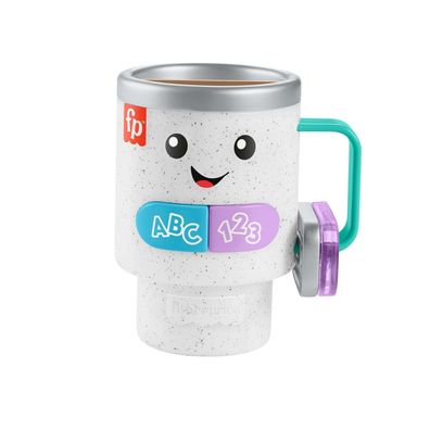 FISHER-PRICE Lern- und Spielspaß Barista-Becher - Interaktives Baby-Spielzeug