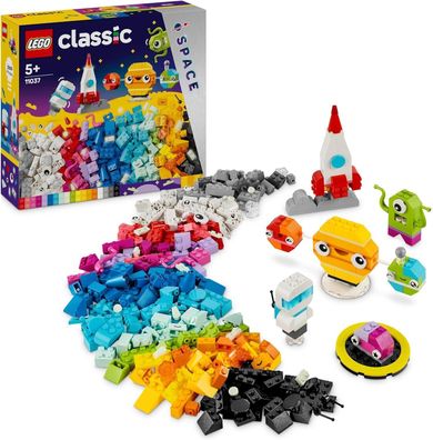 LEGO Classic Kreative Weltraumplaneten, baubares Sonnensystem-Modell fér Kinder