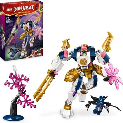 LEGO Ninjago Soras Technikmech, Actionfiguren-Spielzeug fér Kinder, Ninja-Set