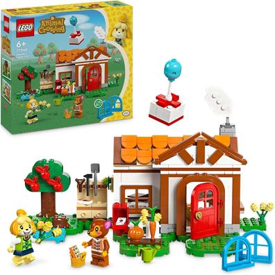 LEGO Animal Crossing Besuch von Melinda kreatives Spielzeug fér Kinder Spielzeug