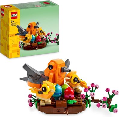 LEGO Creator Vogelnest Set, Spielzeug zum Bauen fér Kinder ab 9 Jahren, Mädchen