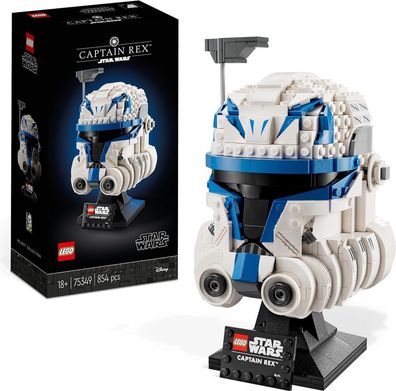 LEGO 75349 Star Wars Captain Rex Helm Set, The Clone Wars Modell Sammlerstéck