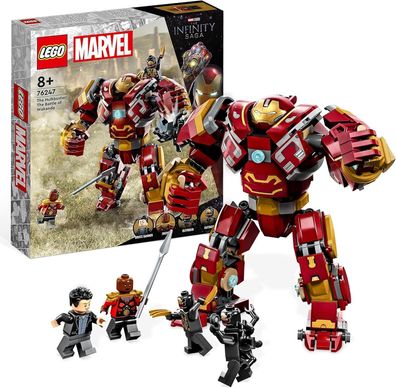 LEGO 76247 Marvel Hulkbuster: Der Kampf von Wakanda, Avengers Infinty War Kinder