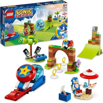 LEGO Sonic The Hedgehog Sonics Kugel-Challenge Set, Baubares Spiel mit 3 Figuren