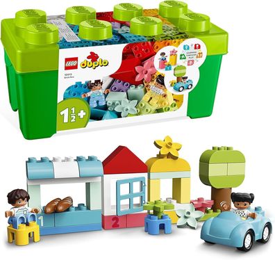 LEGO 10913 DUPLO Classic Steinebox, Kreativbox mit Aufbewahrung Spielzeug Kinder