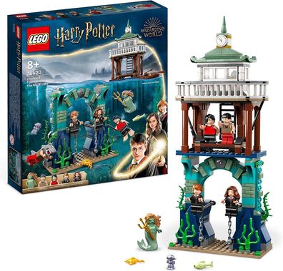 LEGO 76420 Harry Potter Trimagisches Turnier: Der Schwarze See, Feuerkelch, Bau