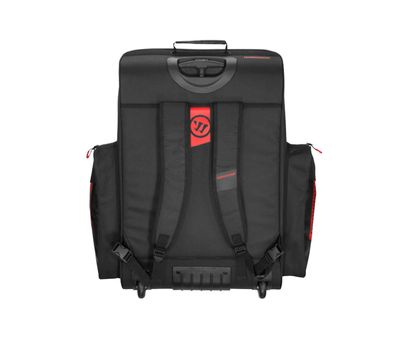 Rolltasche Warrior Backpack Pro - Farbe: schwarz/rot